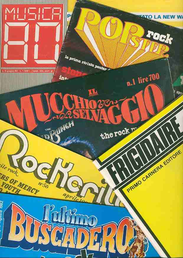 riviste musicali anni '80
